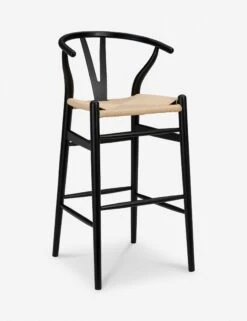 Cylia Bar Stool -Home Furni Shop 08165BLK 02
