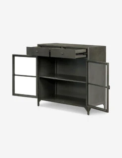 Malcom Small Curio Cabinet -Home Furni Shop 104427 003 OPN 1