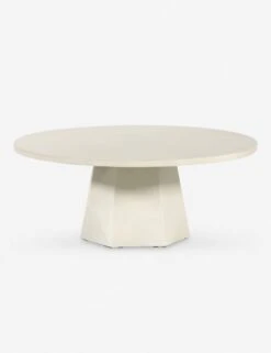 Schuller Indoor / Outdoor Round Coffee Table 13 Schuller Indoor / Outdoor Round Coffee Table -Home Furni Shop 105440 003 BCK 1