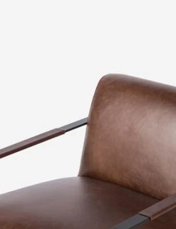 Schroeder Leather Accent Chair 12 Schroeder Leather Accent Chair -Home Furni Shop 105873 005 DET 4