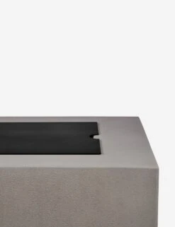 Auberon Fire Table Lid 18 Auberon Fire Table Lid -Home Furni Shop 139 BK Estes Rectangle Metal Lid Detail