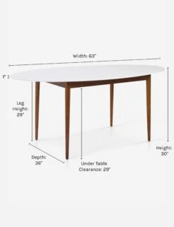 Cici Oval Dining Table -Home Furni Shop 16 cici oval dining table