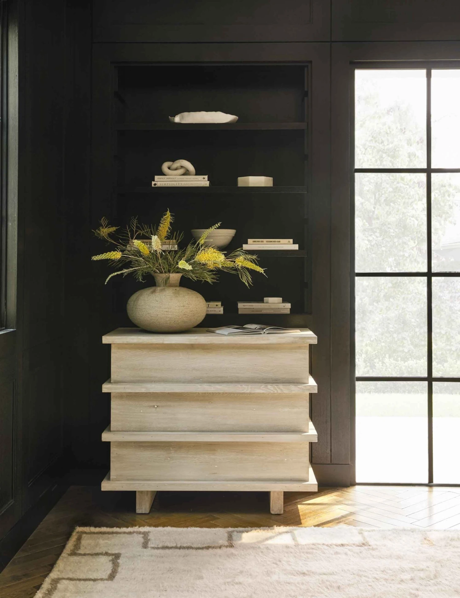 Corliss 3-Drawer Dresser, White Wash 2 Corliss 3-Drawer Dresser, White Wash - Image 2