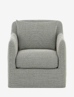 Orlena Outdoor Swivel Chair