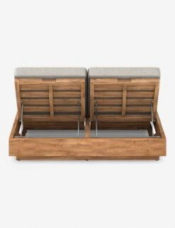 Minnette Indoor / Outdoor Double Chaise -Home Furni Shop 227877 005 BCK 1