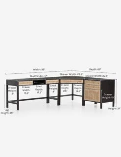Margot Modular Desk With Filing Cabinet -Home Furni Shop 230207 002 prm 1 1