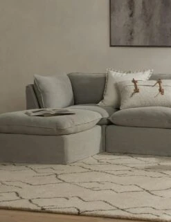 Costello Slipcover Sofa With Ottoman 22 Costello Slipcover Sofa With Ottoman -Home Furni Shop 235827 009 ESS 1