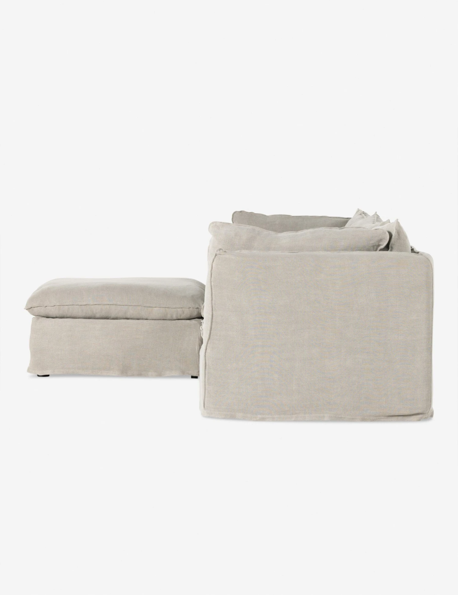 Costello Slipcover Sofa With Ottoman 11 Costello Slipcover Sofa With Ottoman - Image 11