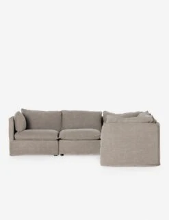 Costello Slipcover Corner Sectional Sofa -Home Furni Shop 235828 009 FRT 1