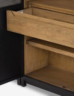 Carly Double Curio Cabinet -Home Furni Shop 237536 001 DET 3