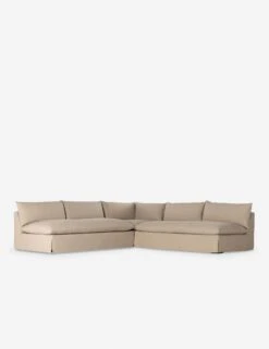Decima Slipcover Sectional Sofa