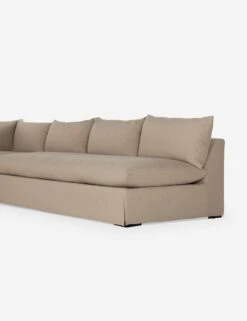 Decima Slipcover Sectional Sofa -Home Furni Shop 237690 002 DET 1