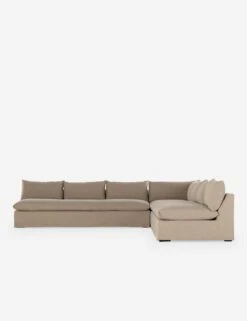 Decima Slipcover Sectional Sofa -Home Furni Shop 237690 002 FRT 1