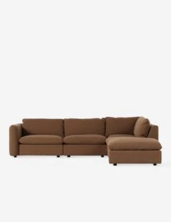 Verbena 4-Piece Sectional Sofa With Ottoman -Home Furni Shop 239339 001 SID 1