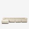 Tomasso Sectional Sofa With Ottoman