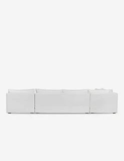 Winona Armless Corner Sectional Sofa -Home Furni Shop 34 WinonaArmless5PieceCornerSectional WhitePerformance 12850 2