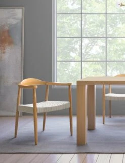 Lillard Dining Chair -Home Furni Shop 39128NAT 08 LF