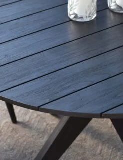 Rosetta Indoor / Outdoor Round Dining Table -Home Furni Shop 51005875 4 LIFESTYLE