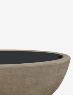 Fernanda Fire Bowl Lid -Home Furni Shop 591 BLK Lid Detail