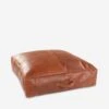 Carlson Leather Floor Pillow
