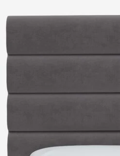 Bailee Headboard -Home Furni Shop BaileeHeadboard SteelVelvet CHB0150TTNSTL 3