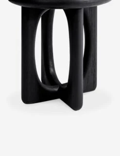 Hesh Round Side Table -Home Furni Shop CH 1002273 VN14 FN LV ST BK OS DETAIL01 Product