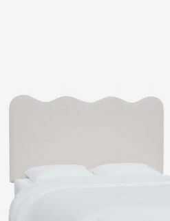 Clementine Headboard 38 Clementine Headboard -Home Furni Shop ClementineHeadboard SnowVelvet 1431FTTNSNW