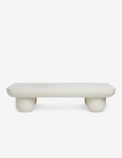 Clouded Rectangle Coffee Table By Sarah Sherman Samuel -Home Furni Shop CloudedRectangleCoffeeTable MatteWhite A06560160633 Product
