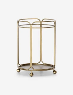 Nathalie Round Bar Cart -Home Furni Shop DIN00237