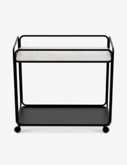 Nathalie Bar Cart 16 Nathalie Bar Cart -Home Furni Shop DIN00242 2