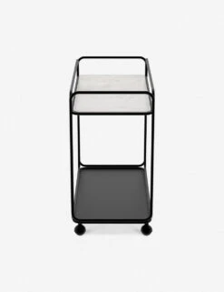 Nathalie Bar Cart 18 Nathalie Bar Cart -Home Furni Shop DIN00242 4