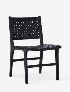 Gallagher Leather Dining Chair 17 Gallagher Leather Dining Chair -Home Furni Shop DOV25003BK FTQ