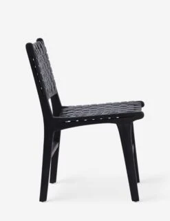 Gallagher Leather Dining Chair 19 Gallagher Leather Dining Chair -Home Furni Shop DOV25003BKb