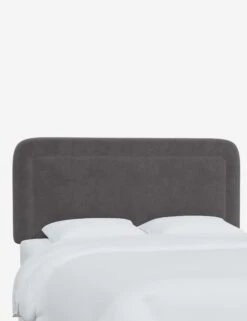 Gwendolyn Headboard -Home Furni Shop GwendolynHeadboard SteelVelvet 1451FTTNSTL