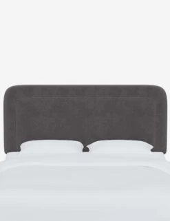 Gwendolyn Headboard -Home Furni Shop GwendolynHeadboard SteelVelvet 1451FTTNSTL 1