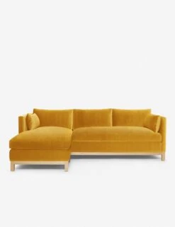 Hollingworth Sectional Sofa By Ginny Macdonald -Home Furni Shop Hollingworth Sectional Velvet Golden Rod 6 LAF