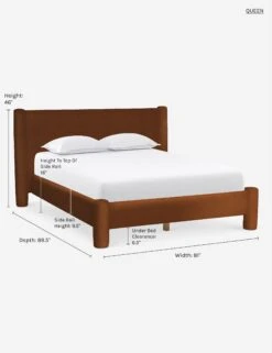 Hyvaa Bed By Sarah Sherman Samuel -Home Furni Shop HyvaaBed Cognac 3609 queen