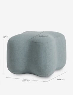 June Ottoman By Eny Lee Parker -Home Furni Shop JuneOttomanbyEnyLeeParker Blue A0655309 2559 1