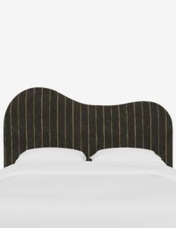 Kadence Headboard -Home Furni Shop KadenceHeadboard PeppercornStripe 922QFRTPPR 2 SITECROP