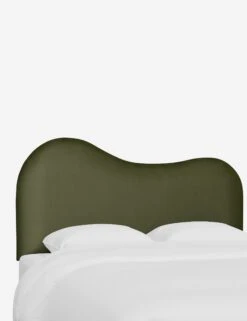 Kadence Headboard -Home Furni Shop KadenceHeadboard PineVelvet 922QMJSPN 1 SITECROP