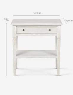 Luna 1 Drawer Nightstand -Home Furni Shop Luna1DrawerNightstand2