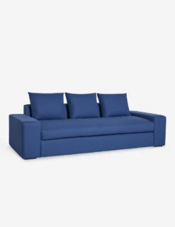 Nadine Sofa -Home Furni Shop NadineSofa96in BluePerformance 12778