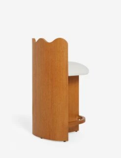 Ripple Counter Stool By Sarah Sherman Samuel -Home Furni Shop RippleCounterStool bySarahShermanSamuel HoneyOak A0656405 4147 Product
