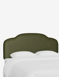 Ruby Headboard -Home Furni Shop RubyHeadboard PineVelvet 352QMJSPN 1 SITECROP
