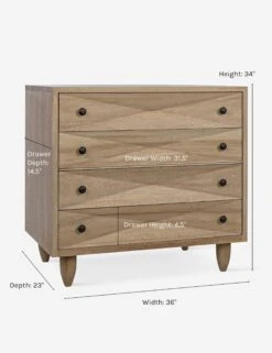 Sen 4-Drawer Dresser -Home Furni Shop Sen4 DrawerDresser5