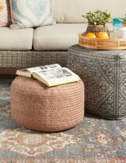 Ender Square Indoor / Outdoor Pouf -Home Furni Shop TDM01 2