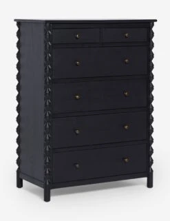 Topia 6-Drawer Dresser By Ginny Macdonald -Home Furni Shop TopiaTallDresser Black16787