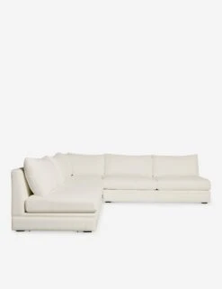 Winona Armless Corner Sectional Sofa -Home Furni Shop WinonaArmless3PieceCornerSectional KleinIvory 12866 SITECROP