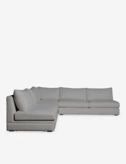 Winona Armless Corner Sectional Sofa -Home Furni Shop WinonaArmless3PieceCornerSectional KleinSilver 12866 SITECROP