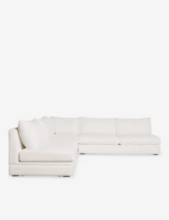 Winona Armless Corner Sectional Sofa -Home Furni Shop WinonaArmless3PieceCornerSectional NevisIvory 12866 SITECROP